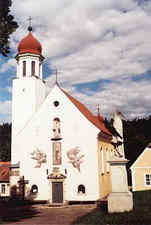 Kostel Navštívení Panny Marie, založený r. 1680